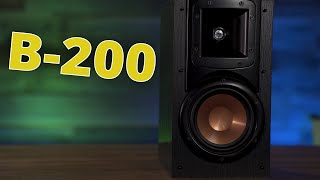 Klipsch B200 Bookshelf Speakers  Review  Sound Test [upl. by Aisayn180]