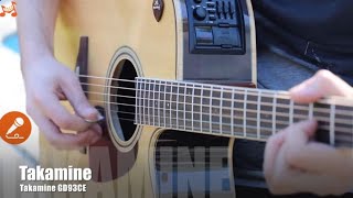 Takamine GD93CE  Elektro Akustik Gitar [upl. by Aihtiekal]