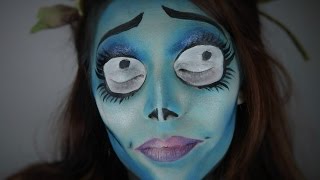 Maquillaje de Novia Cadaver Halloween Corpse Bride Tim Burton [upl. by Artenek]