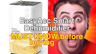 40oz dehumidifiers for home easyacc smart dehumidifiers 320 sq ft review and demo [upl. by Eluj]