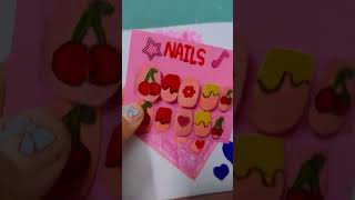 DIV nails blind bag with paper zoyas creative corner [upl. by Jovitta]