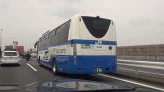 バス 高速道路 （首都高 常磐道 都内） 20136 [upl. by Sivaj]