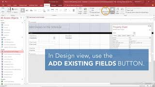 Access Tutorial  Adding Fields to a Form [upl. by Horan]