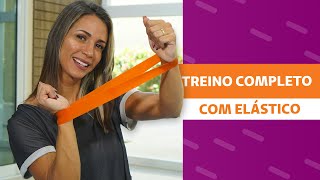 Exercícios com elástico para emagrecer e fortalecer a musculatura  Viver Bem [upl. by Robbin]