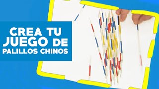 ¿Cómo hacer el juego de palillos chinos o Mikado [upl. by Rehsa]