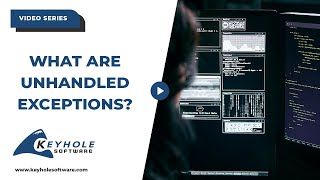 What are Unhandled Exceptions [upl. by Ylebmik]
