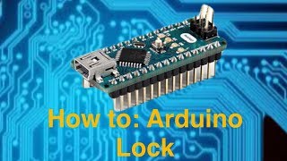 How to make arduinopowered 3x4 keypad lock with servo motor [upl. by Eiramanad]