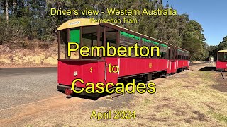 Drivers view  WA Pemberton to Cascades Apr 2024 [upl. by Sonahpets149]