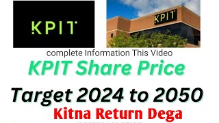 KPIT Share Price Target 2050 10x Return  KPIT Share Price Today [upl. by Arni]