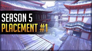 Overwatch Kephrii  Season 5  Placement 1 [upl. by Morrell]