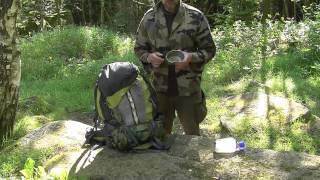 Tour im schönen Harz Teil 2 Übernachtung im Wald Ausrüstung Rucksackinhalt [upl. by Lleroj611]