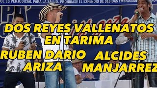 Alcides Manjarrez y Ruben Ariza Piqueria vallenata en Barrancabermeja [upl. by Ycart]