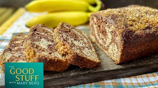 Chocolate swirl banana bread  The Good Stuff with Mary Berg [upl. by Octavla142]