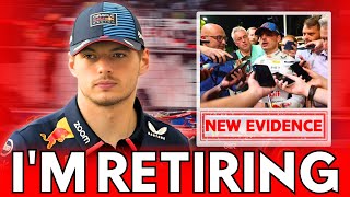 Max Verstappen Gives Shocking News He Will Leave F1 Sooner Than Expected [upl. by Erb]