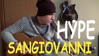 hype  Sangiovanni  Tutorial chitarra  Amici 20 [upl. by Mloc]