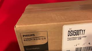 Philips Respironics Dreamstation Auto Cpap Unboxing Brand New DSX500T11C [upl. by Mayne]