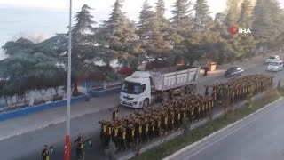 Isparta  Eğirdir komandoların marşıyla Cumhuriyet Bayramına uyandı [upl. by Alton756]