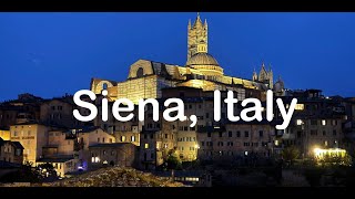 Walking tour Siena Italy [upl. by Carmelia]