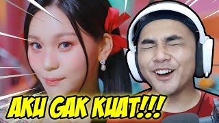 GA BERHENTI SENYUM NONTON INI  VIVIZ  BOP BOP MV Reaction  Indonesia [upl. by Githens]