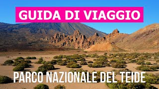 Parco nazionale del Teide in 4K Tenerife Teide da visitare [upl. by Rowen]