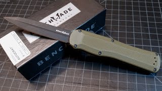 Benchmade Autocrat S30V G10 3400BK1 OTFReliable EDC Auto With One Minor design Flaw [upl. by Wesle]