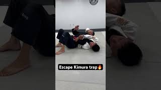 BJJ escape kimura trap with Professor Mike Chu [upl. by Dillon389]