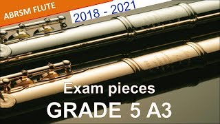 Flute ABRSM Grade 5 20182021 A3 Verdi Violetta’s Aria ABRSM from 2022 A10 [upl. by Yllus]