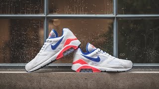 Nike Air Max 180 quotUltramarinequot 2018 Review amp OnFeet [upl. by Barcroft836]