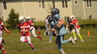 Blaine Gladiators  Blaine Youth Football  Game 1 Highlights  vs Coon Rapids  9917 [upl. by Bowman217]