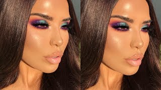 COLORFUL BUT CHIC MAKEUP TUTORIAL  iluvsarahii [upl. by Yrevi]