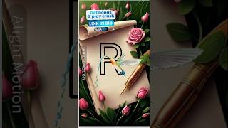 R name whatsaap status videoR name letter videoR name lover status viral trending vidro [upl. by Galasyn106]