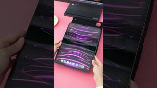 Unboxing The BEST Purple iPad Pro 129 Case [upl. by Tengdin]