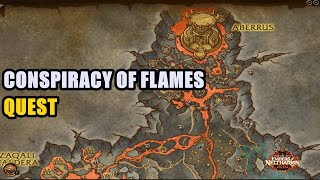 Conspiracy of Flames Quest WoW [upl. by Hyacinth]