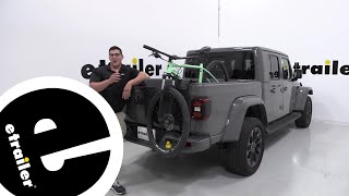 etrailer  DIY Install Kuat Huk Half Tailgate Bike Pad for Trucks on your 2023 Jeep Gladiator [upl. by Corina]