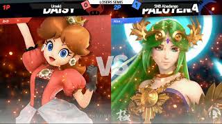 【スマブラSP】第60回 闘龍門 極 Toryumon Kiwami 60 Umeki Daisy vs 8LX  Abadango Palutena LSF [upl. by Tserof]