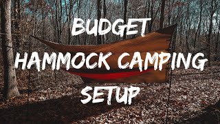 Budget Hammock Setup [upl. by Dill]