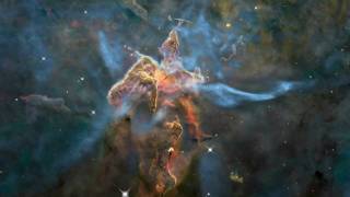 NASA  Hubbles 20th  A 3D Trip into the Carina Nebula [upl. by Terena238]