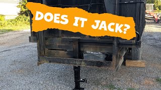 The Best Trailer Jack Harbor Freight Haul Master 10k Trailer Jack Installation and Overview [upl. by Rhona]