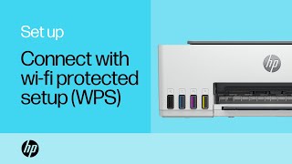 How to connect an HP printer to a wireless network using WiFi Protected Setup  HP Support [upl. by Dougy639]