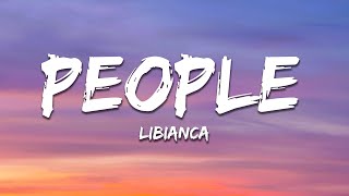 Libianca  People Lyrics [upl. by Burgener]