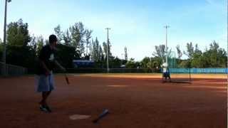 ISPS Slow Pitch Softball Batting Practice [upl. by God]