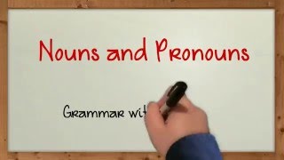 Nouns and pronouns  Grammar without Grief [upl. by Atteinotna183]