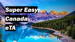 How to complete the Canada eTA application 🇨🇦 [upl. by Libna]