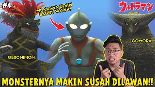 MAKIN MENGSUSAH GOMORA DAN GERONIMON TERLALU KUAT MAMANK Ultraman PS2 Part 4 [upl. by Ahkeber]