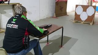 IPSC Mini Rifle Birmingham 2018 Stage 6 [upl. by Enyahc471]