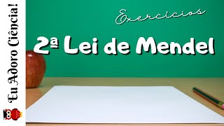 Exercícios de Revisão 2ª Lei de Mendel  GENÉTICA [upl. by Diao]