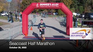 Seacoast Half Marathon Portsmouth NH 10302022 [upl. by Ayotl]