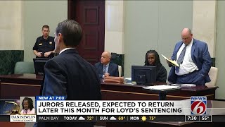 Jurors released expected to return later this month for Loyds sentencing [upl. by Kela]