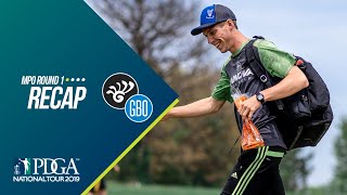 2019 Glass Blown Open Round 1 MPO Recap [upl. by Blackwell]