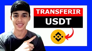 Como TRANSFERIR USDT en BINANCE a OTRA CUENTA✅ [upl. by Sacken]